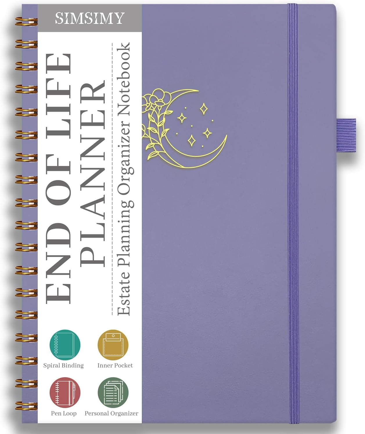 Nexiov End of Life Planner – Estate Planning & Important Information Organizer | Final Wishes & Legacy Workbook