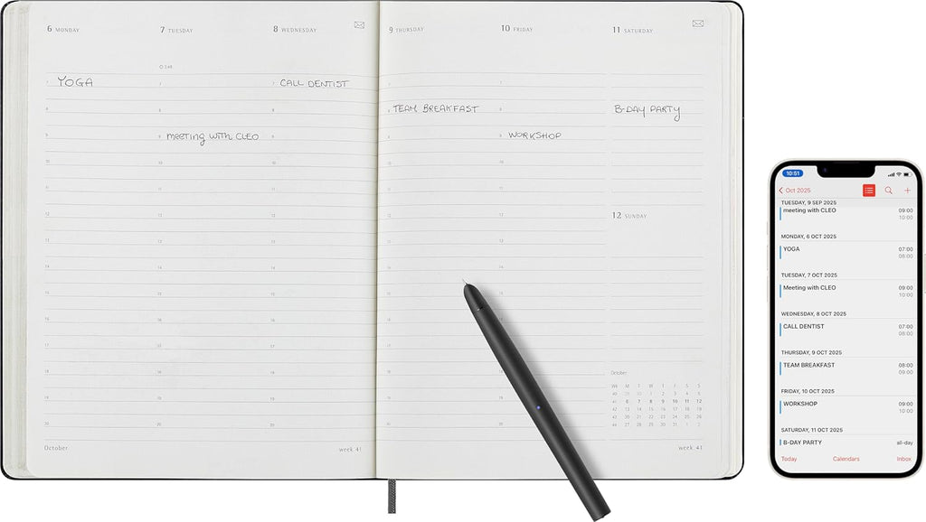 Nexiov Smart Planner PRO 2025 – Weekly & Monthly Productivity Planner | Goal Setting & Professional Organizer 2025