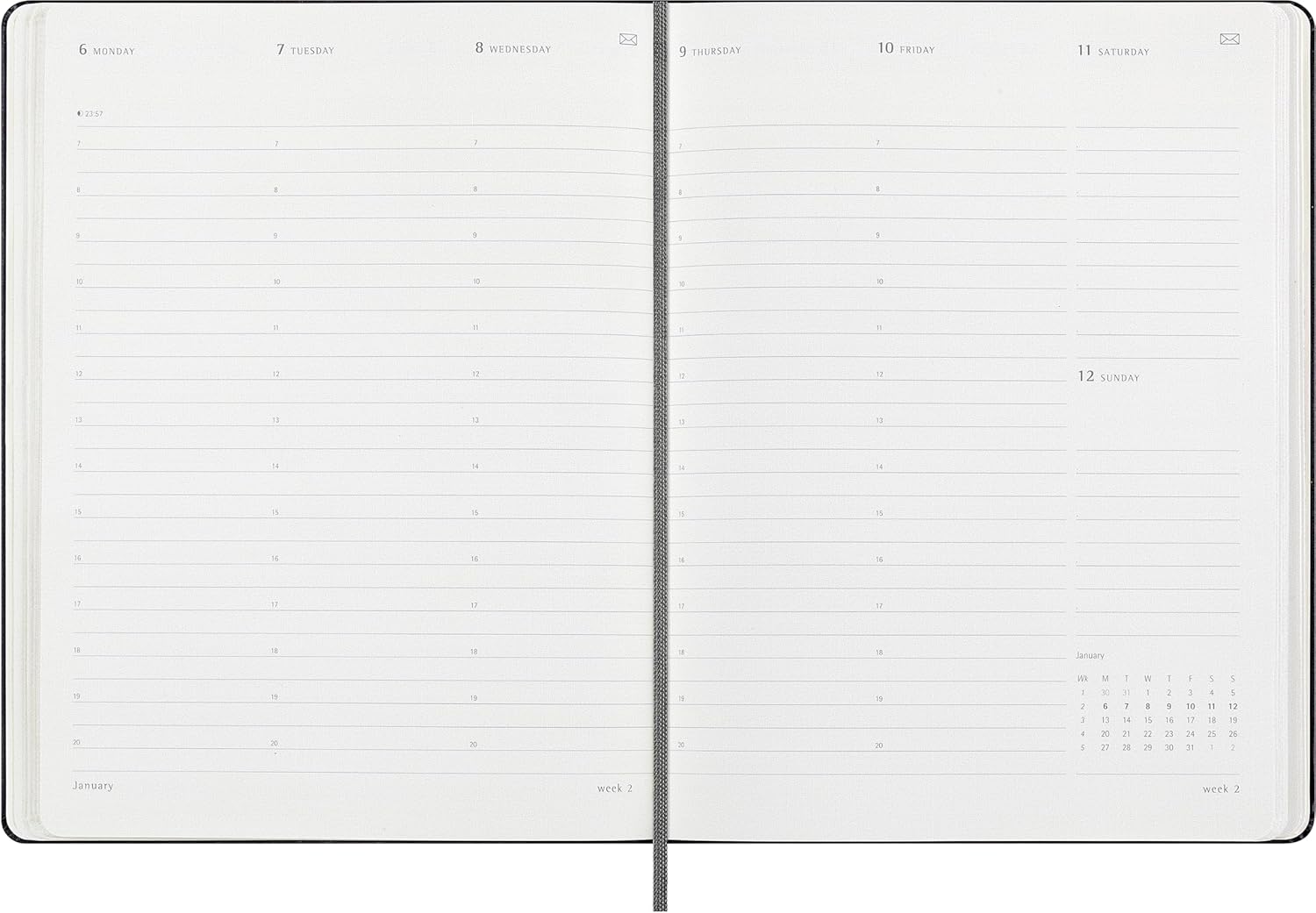 Nexiov Smart Planner PRO 2025 – Weekly & Monthly Productivity Planner | Goal Setting & Professional Organizer 2025