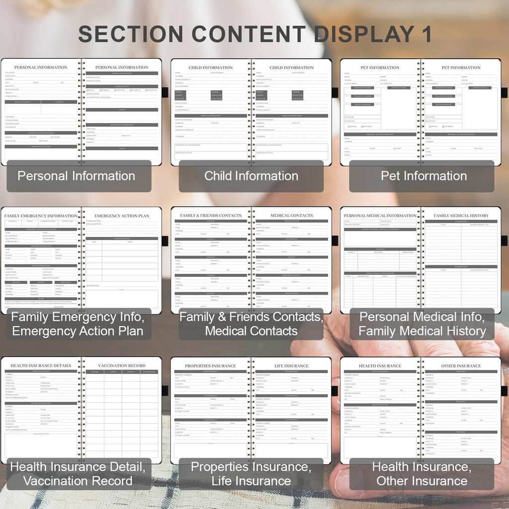 Nexiov End of Life Planner – Estate Planning & Important Information Organizer | Final Wishes & Legacy Workbook