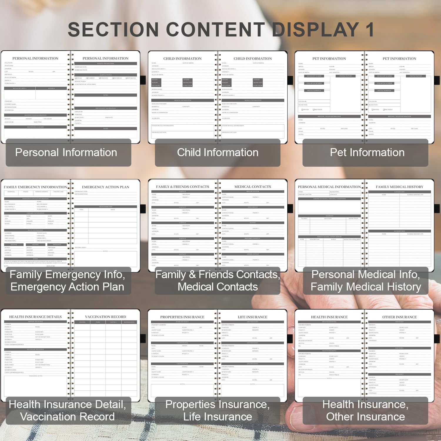 Nexiov End of Life Planner – Estate Planning & Important Information Organizer | Final Wishes & Legacy Workbook